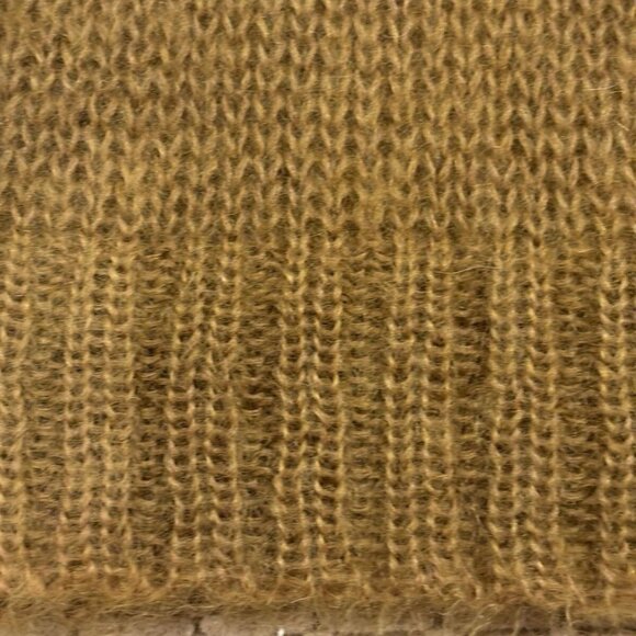 Eileen Fisher Womens Mohair Blend Knit Sweater in Mustard Sz 1X MSRP $245 - Picture 5 of 6